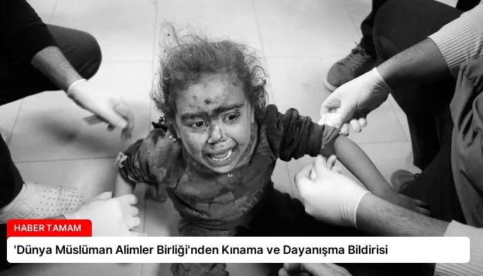 ‘Dünya Müslüman Alimler Birliği’nden Kınama ve Dayanışma Bildirisi