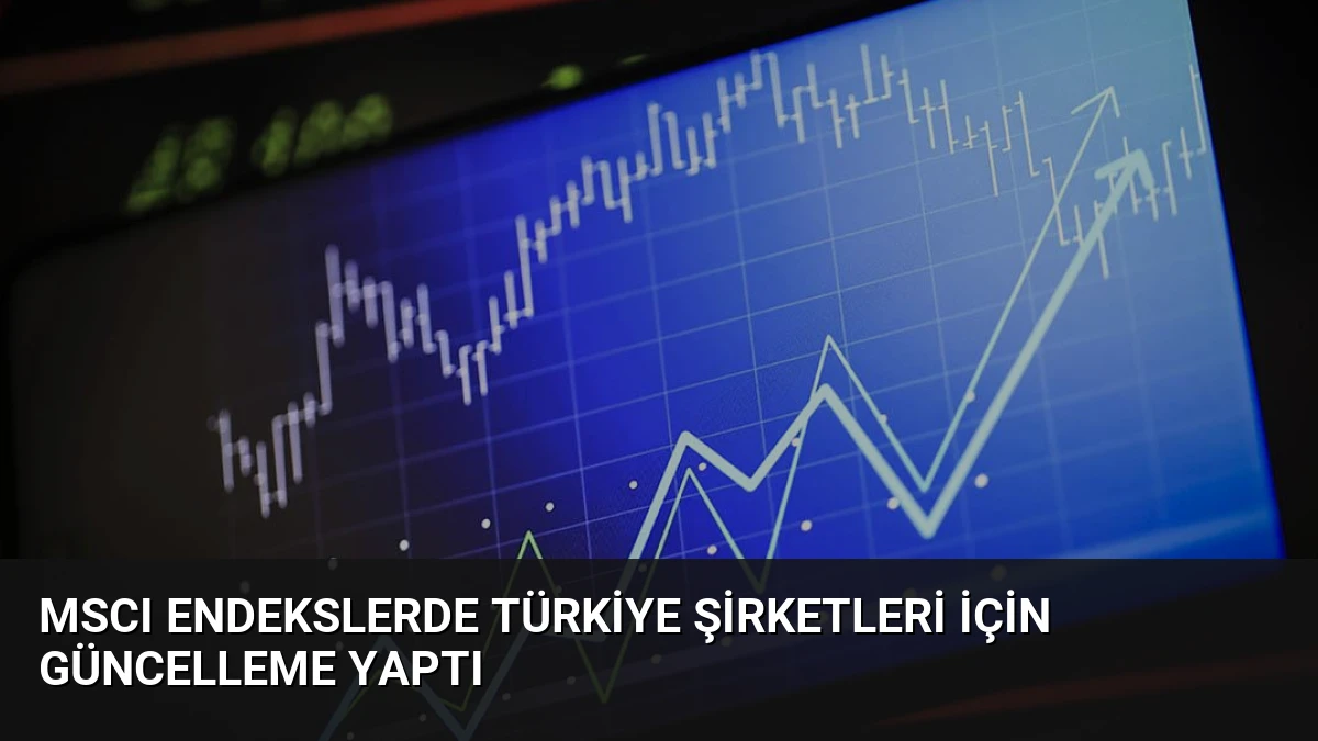 MSCI Endekslerde Türkiye Şirketleri İçin Güncelleme Yaptı