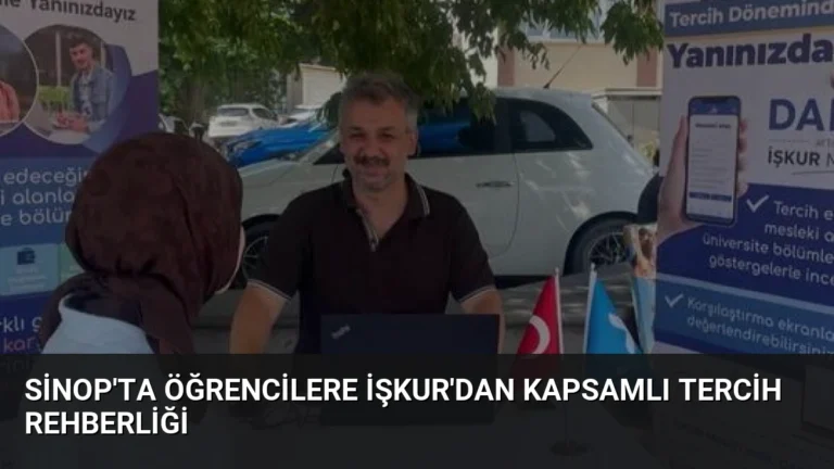 Sinop’ta Öğrencilere İŞKUR’dan Kapsamlı Tercih Rehberliği