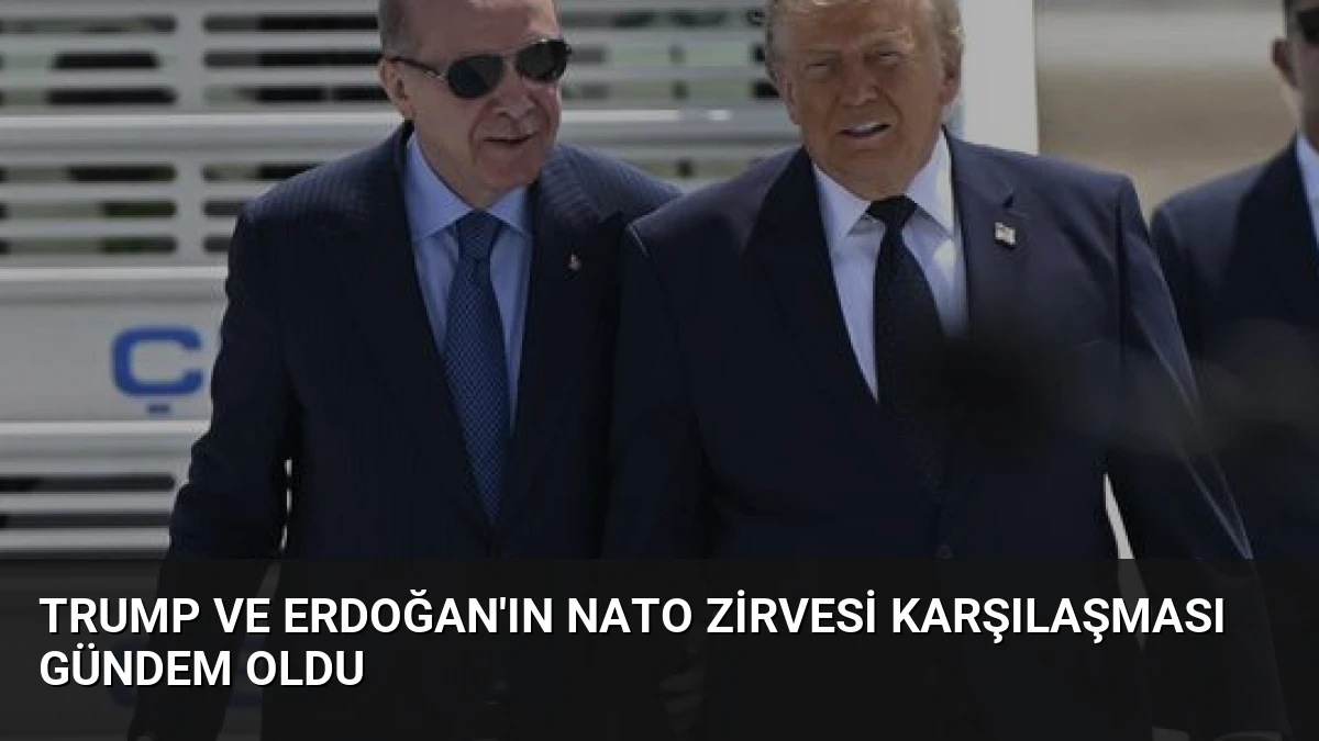 Trump ve Erdoğan’ın NATO Zirvesi Karşılaşması Gündem Oldu
