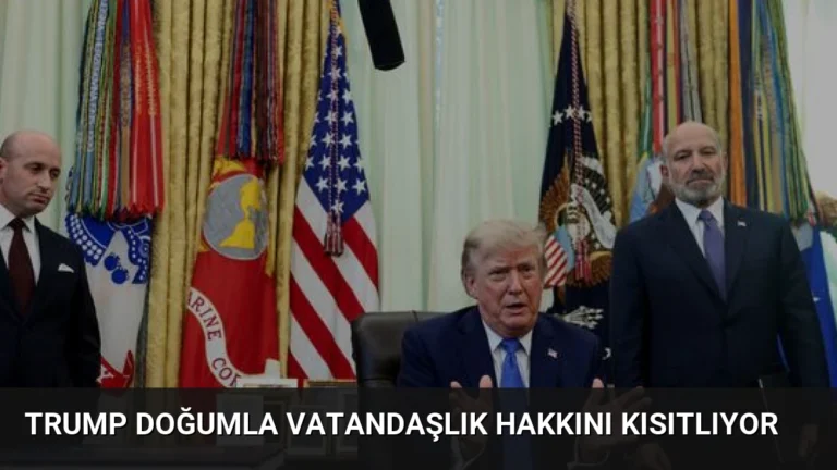 Trump Doğumla Vatandaşlık Hakkını Kısıtlıyor